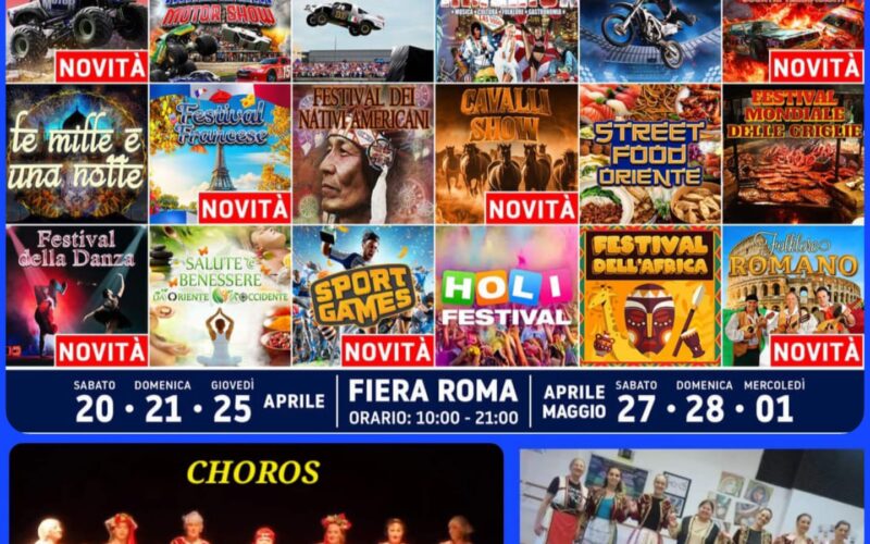ROMA INCONTRA IL MONDO Danze greche- 21APRILE 2024